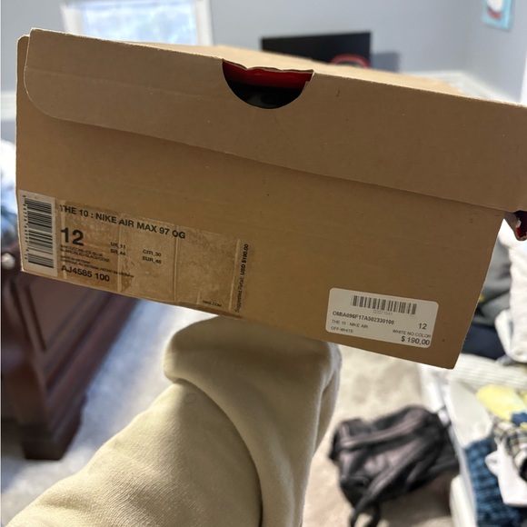 Sz 12 Nike x Off-White Air Max 97 OG "The Ten" - Picture 6 of 6
